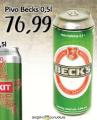 Univerexport Becks pivo svetlo u limenci, 0,5l