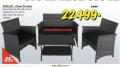 Uradi Sam Baštenski sofa set PE ratan