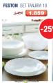 Metalac Luminarc set tanjira Feston 18 delova