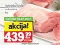 IDEA Svinjska leđa sa koskom, 1kg