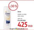DM market Dove mleko za telo, 400 ml