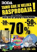 Katalog RODA velika rasprodaja, 28-30. jul 2017