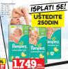 IDEA Pampers Active baby dry pelene