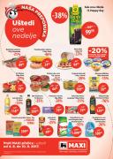 Katalog Nedeljna akcija MAXI, 4-10. august 2017