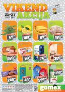 Katalog Gomex vikend akcija, 25-27. august 2017