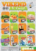 Katalog Gomex vikend akcija, 29. septembar do 1. oktobar 2017