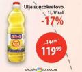 MAXI Vital suncokretovo ulje, 1l