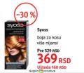 DM market Syoss boja za kosu