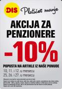 Katalog DIS market akcija za penzionere, oktobar 2017