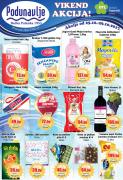 Katalog Podunavlje vikend akcija 25-29. oktobar 2017