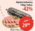MAXI Alpska kobasica Yuhor, 100g