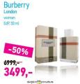 Lilly Drogerie Burberry London woman, EdO 50ml