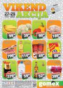 Katalog Gomex vikend akcija, 27-29. oktobar 2017