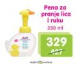 Aksa Hipp pena za pranje lica i ruku, 250ml