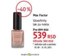 DM market Max Factor Glossfinity lak za nokte