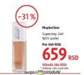 DM market Maybelline tečni puder Superstay 24H