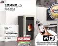 WinWin Shop Alfa plam peć na pelet za etažno grejanje Commo 15