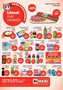 Katalog Maxi nedeljna akcija, 10-16. novembar 2017