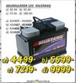 Uradi Sam Akumulator za kola Mustang 12 V 45 Ah