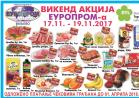 Katalog Europrom vikend akcija, 17-19. novembar 2017