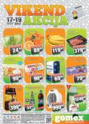 Katalog Gomex vikend akcija, 17-19. novembar 2017
