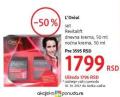 DM market Loreal Revitalift kozmetički set dnevna i noćna krema