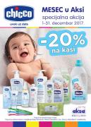 Katalog AKSA akcija Chicco kozmetike decembar 2017