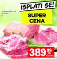 IDEA Svinjska leđa i vrat sa koskom, 1kg