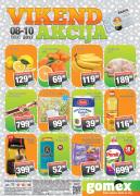 Katalog GOMEX vikend akcija 8-10. decembar 2017