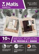 Katalog MATIS namšetaj, akcija predsoblja, katalog 18. dec 2017 do 28. januar 2018