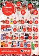 Katalog MAXI nedeljna akcija, 22. dec. 2017 do 4. januar 2018