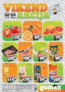 Katalog Gomex vikend akcija, 2-4. februar 2018
