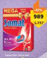 TEMPO Somat All in 1 tablete za mašinsko pranje sudova, 90/1
