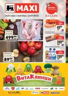 Akcija MAXI akcija, katalog 22. mart do 4. april 2018 71378