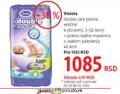 DM market Violeta Double care pelene