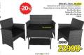 Uradi Sam Baštenski sofa set - PE ratan
