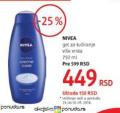 DM market Nivea gel za tuširanje, 750ml