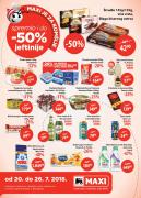 Katalog MAXI nedeljna akcija, 20-26. jul 2018