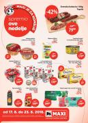 Katalog MAXI nedeljna akcija, 17-23. avgust 2018