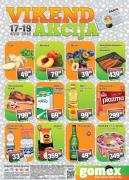 Katalog Gomex vikend akcija, 17-19. avgust 2018