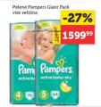 Super Vero Pampers Active baby dry pelene