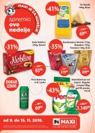 Akcija MAXI nedeljna akcija, 9-15. novembar 2018 79040