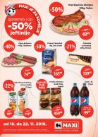 Akcija Maxi nedeljna akcija, 16-22. novembar 2018 79362