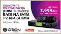 MAXI Set Top Box Orion DVB-T2, digitalni prijemnik