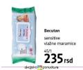 DM market Becutan sensitive vlažne maramice 45 kom