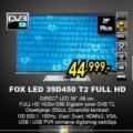 Tehnomanija Televizor FOX LED 39D450 T2 Full HD