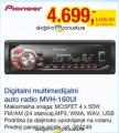 METRO Pioneer digitalni auto radio MVH-160UI