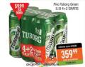 Gomex Tuborg pivo Green 0,5l 4+2 kom