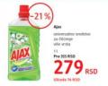 DM market Ajax univerzalno sredstvo za čišćenje 1l