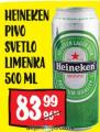 Dis market Heineken pivo limenka 0,5l